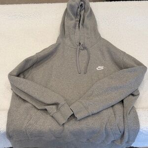 Nike Men's Classic Gray Pullover Hoodie